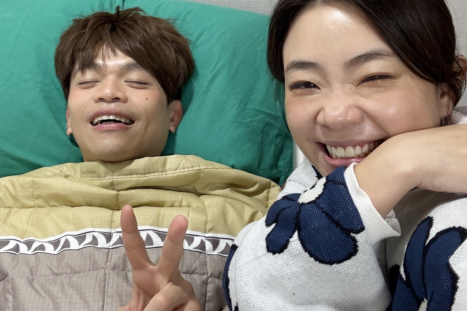 蔡阿嘎結紮過程經驗良好，而且10分鐘內完成。（翻攝自臉書）