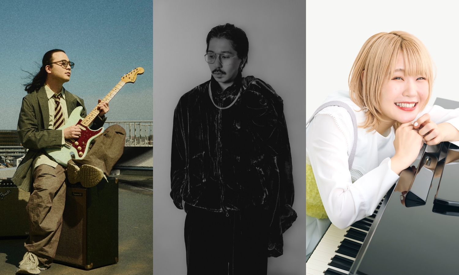 日本次世代全能音樂人春野、Jeremy Quartus與哈拉米 HARAMI 將輪番在Billboard Live TAIPEI與大家見面。（Billboard Live TAIPEI 提供）