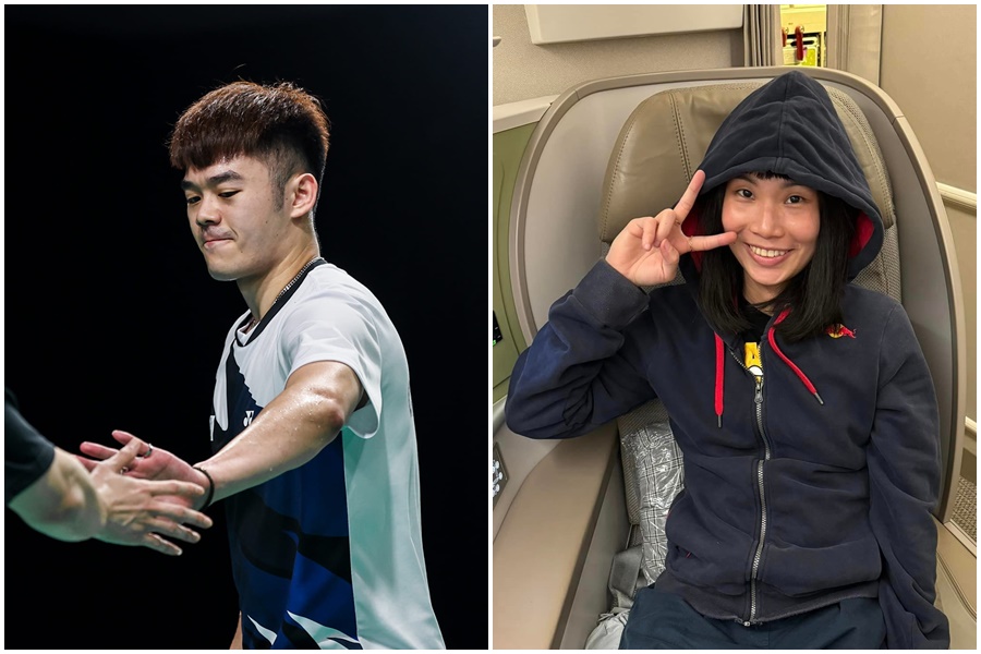 超級750系列法國羽球公開賽將於明（5日）開打，傳出賽前台灣選手入住飯店遭闖空門事件。（翻攝自王齊麟、戴資穎臉書）