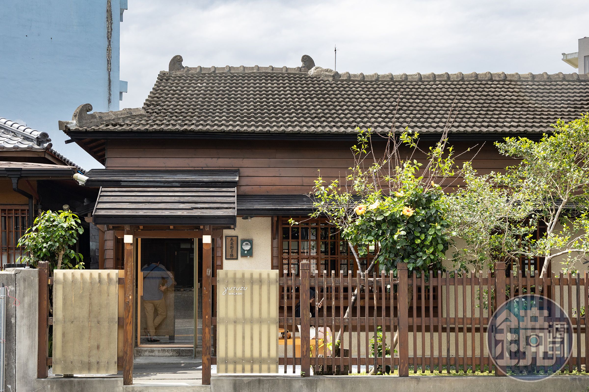 創立近三年的和菓子專賣店「YUTUZU」，位於花蓮市區的日式老宅內。