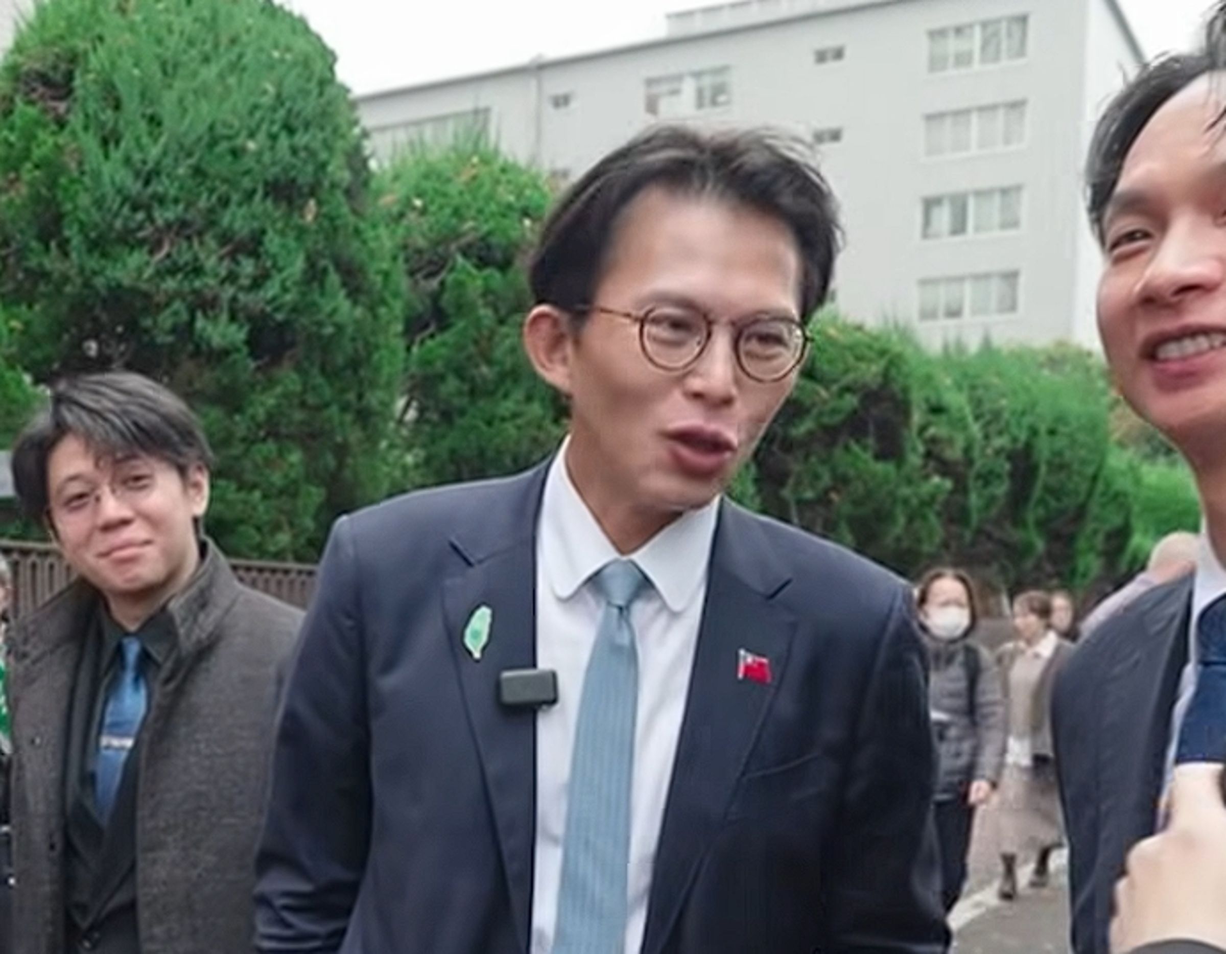 黃國昌被爆訪日見不到親台大咖，許甫反批這個說法對日本國會議員非常冒犯、失禮。（翻攝自黃國昌臉書）
