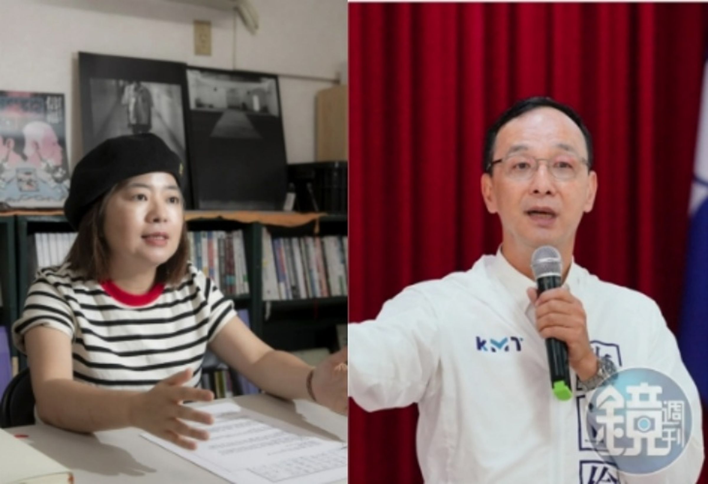 本週五死刑釋憲結果就要出爐,朱立倫(右)強烈表態「現階段沒廢除死刑的條件」;廢死聯盟執行長林欣怡(左)則表示,若能有個死刑外的替代方案,民眾可能會去思考說「這是一個比較好的狀況」。(本刊資料照)