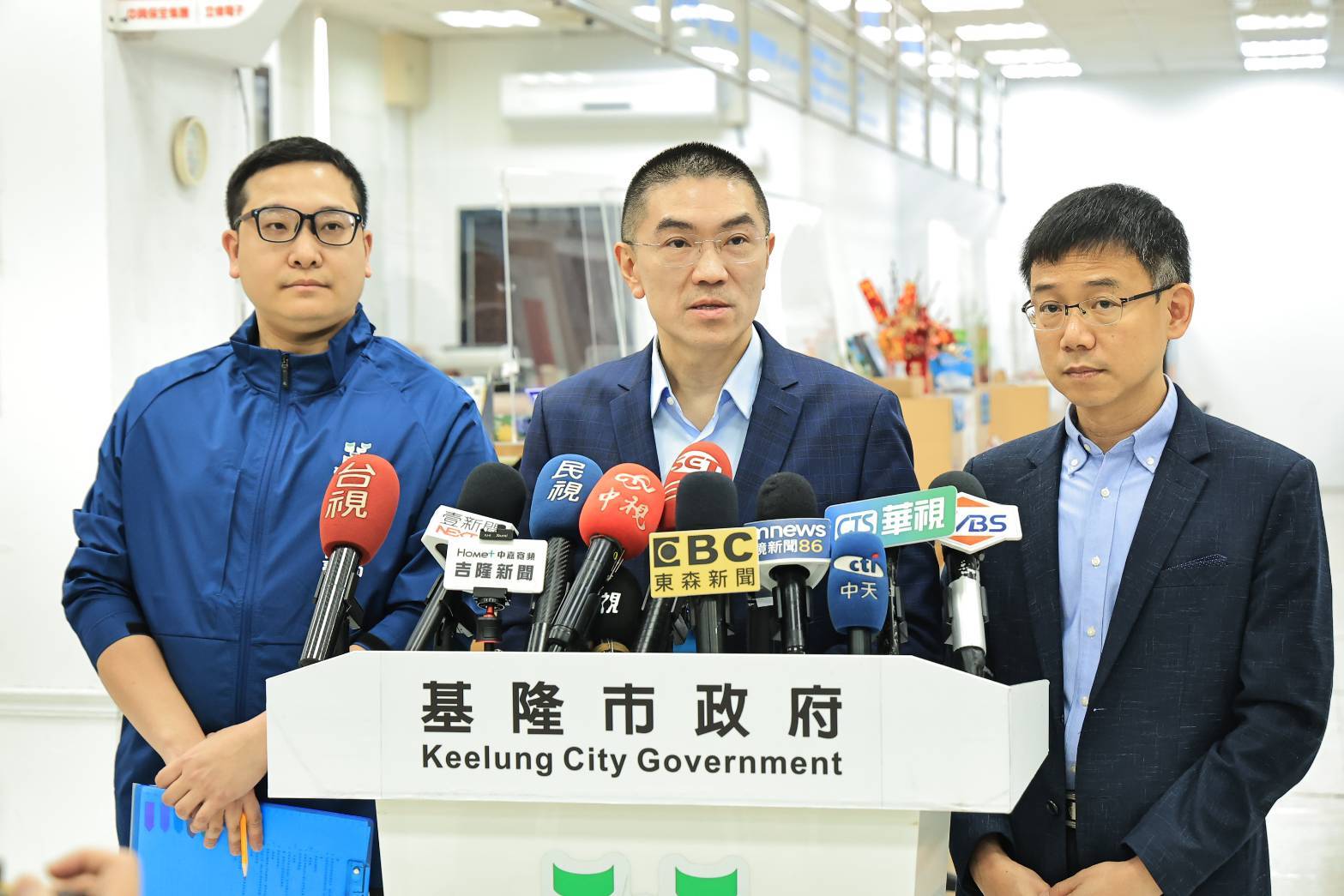 基隆市政府啟動防疫應變強化鼠害防治。（基隆市政府提供）