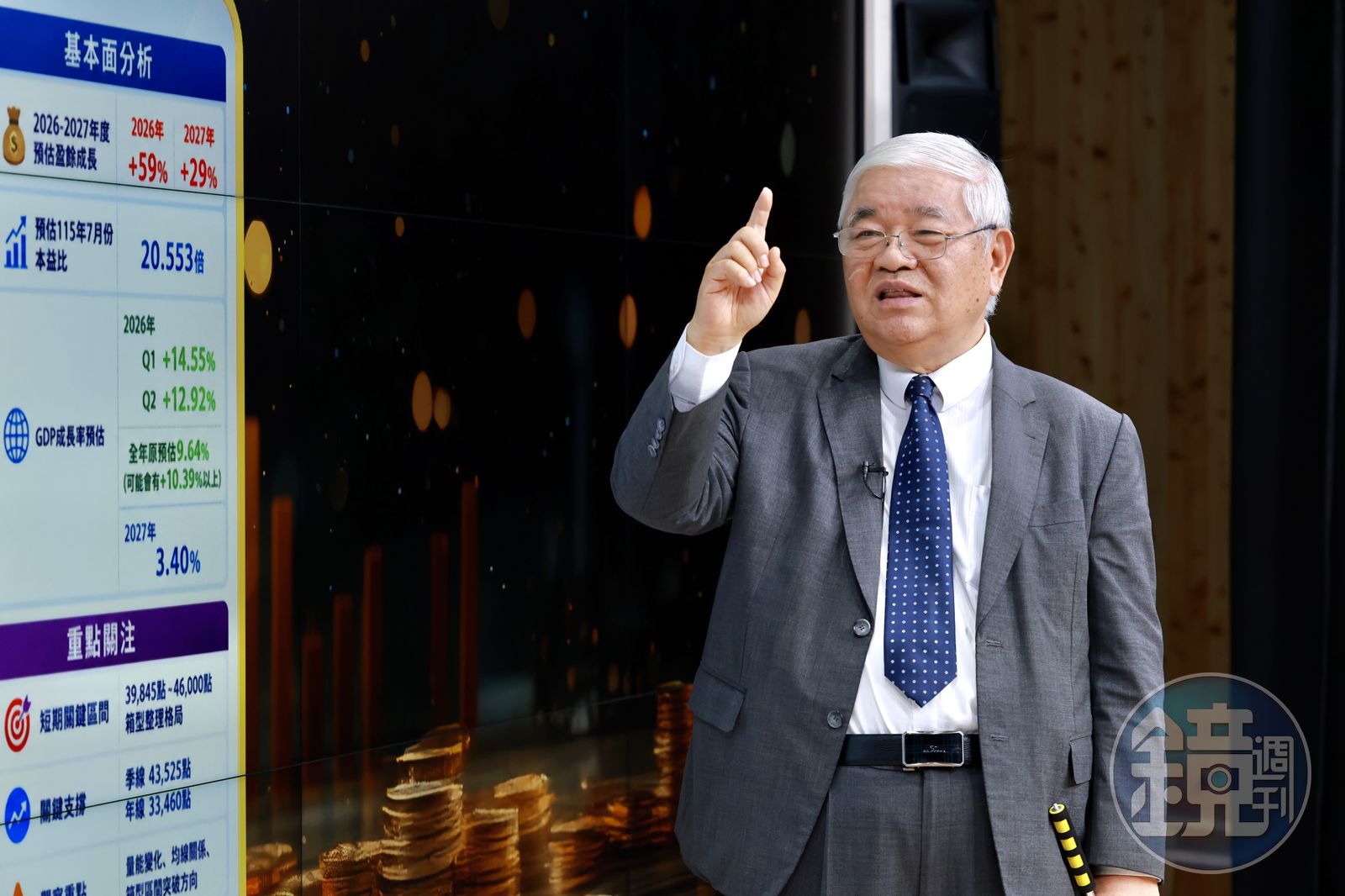 錢鏡你家1/台股8萬點、台積電5000元? 杜金龍揭多頭2階段時間表