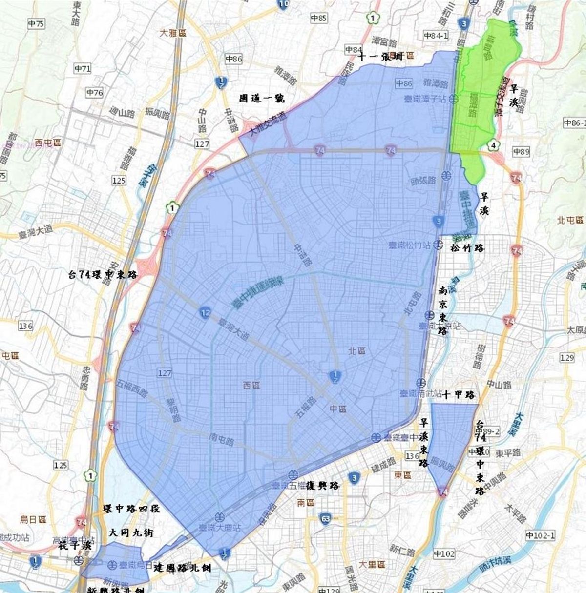 台中市10個行政區將於18日至19日停水。（自來水公司提供）