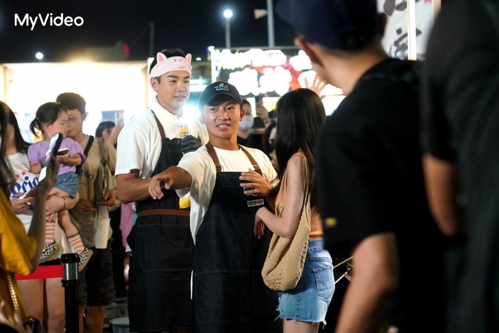 蔡昌憲許願《我們這一攤2》未來回家鄉澳底賣東西。（台灣大哥大MyVideo提供）