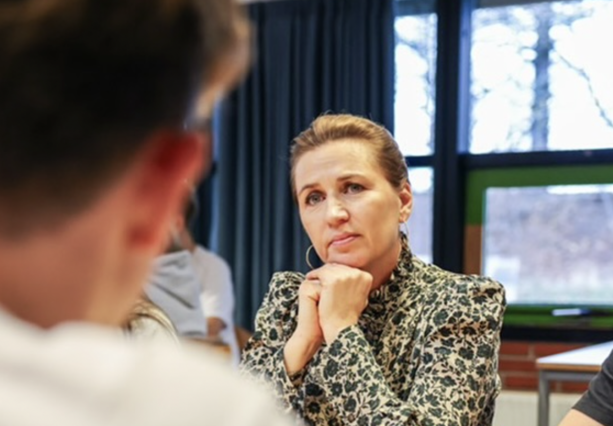 丹麥總理佛瑞德里克森強硬反擊美國。(翻攝自Mette Frederiksen 臉書)