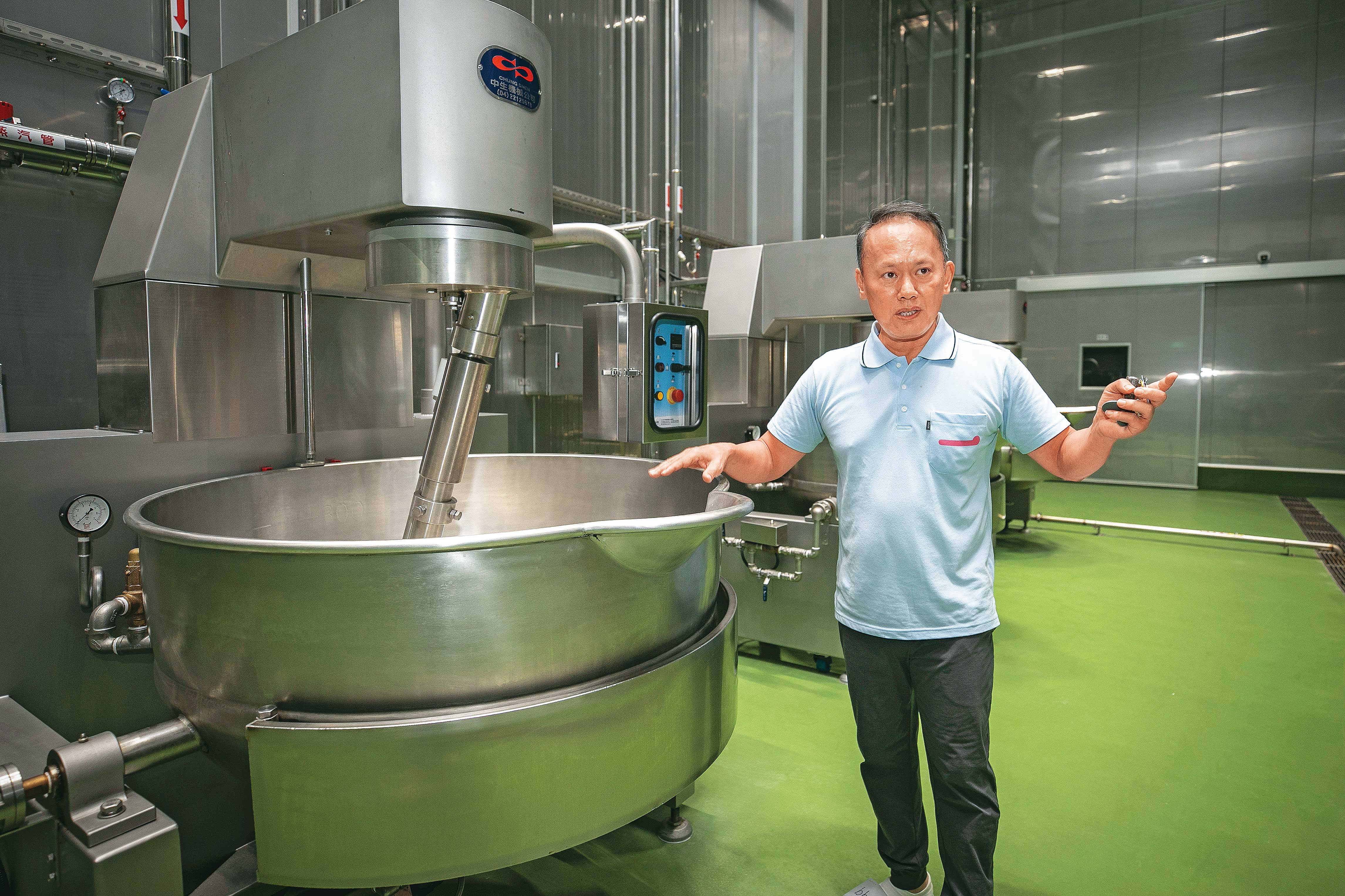 詹岳霖對新事業每個生產環節都有所堅持,光是生產設備就投資近5,000萬元。