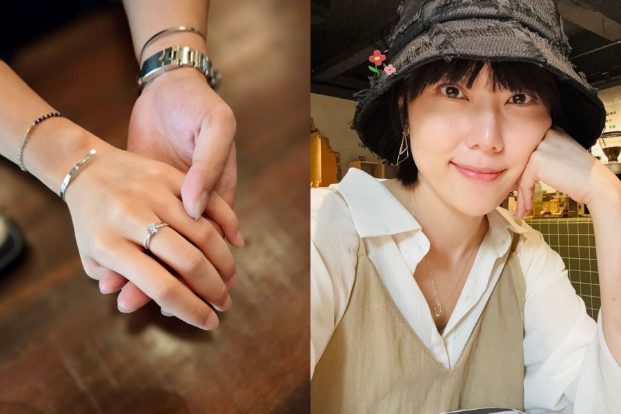 曾演出《終極》系列的女星蔡函岑,今宣布結婚喜訊。(翻攝自@hanchen_1224 IG)