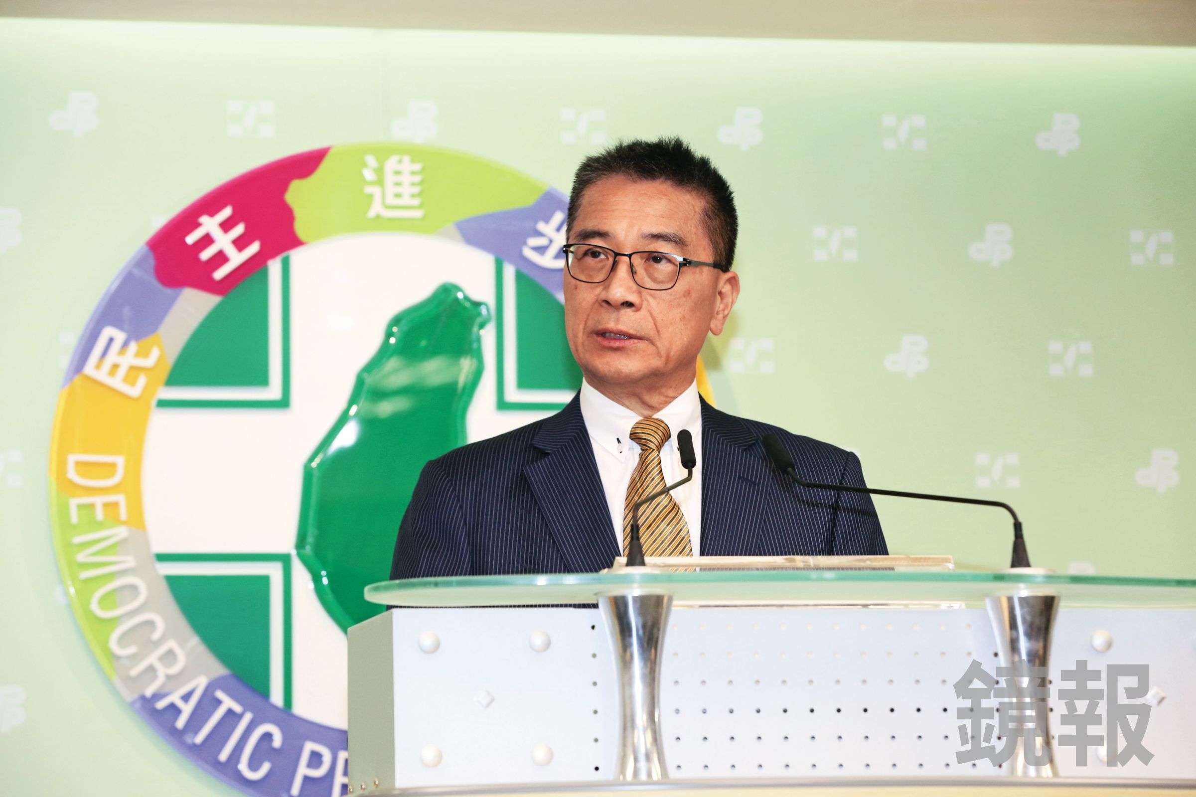 新任民進黨祕書長徐國勇公開倡言，根本沒有什麼台灣光復節。（鏡報董孟航）