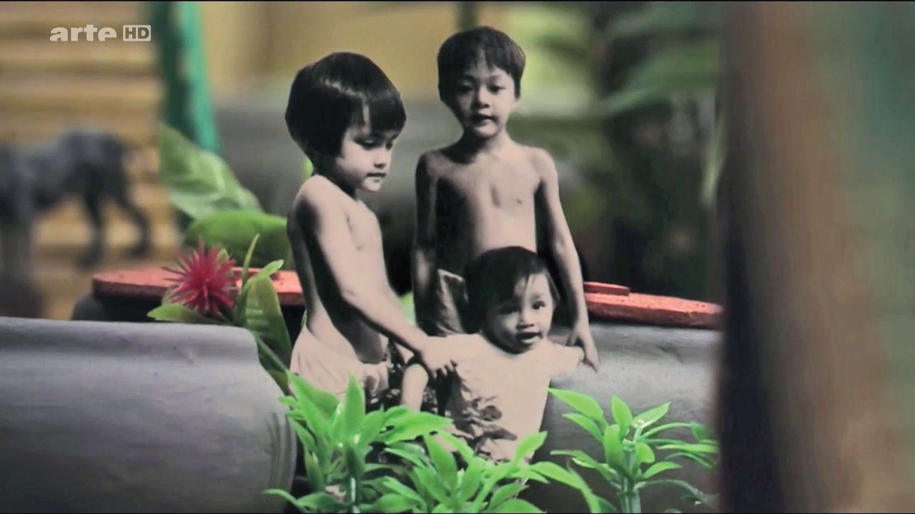 潘禮德與兄弟姊妹僅存的照片。（翻攝《遺失的映像》）