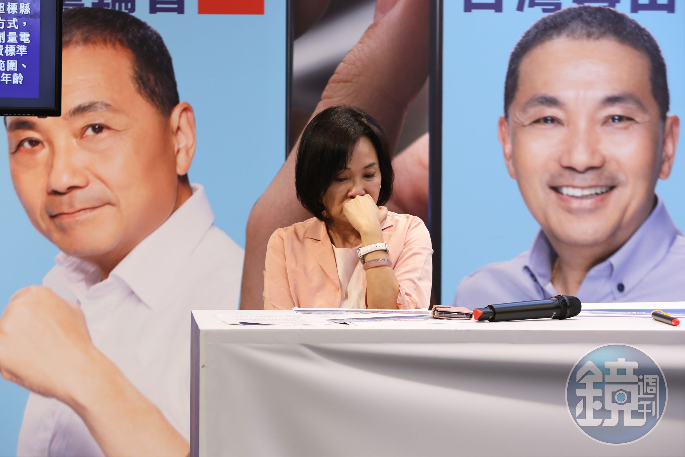 傳出柯志恩被要求當侯友宜副手而哭了一整晚,她今駁斥強調完全沒有這回事。(本刊資料照)