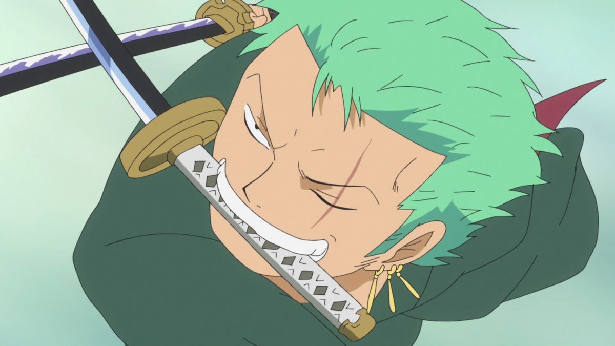 《海賊王》（One Piece）人物索隆擅長三刀流。（翻攝ONE PIECE.com ）