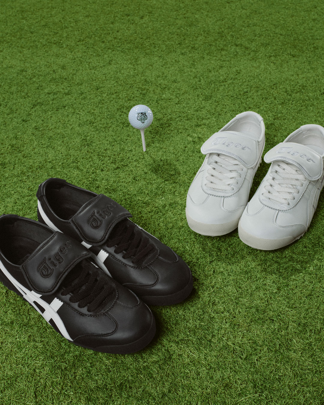 外翻式鞋舌減少沙粒進入鞋內。NT$8,580(Onitsuka Tiger提供)