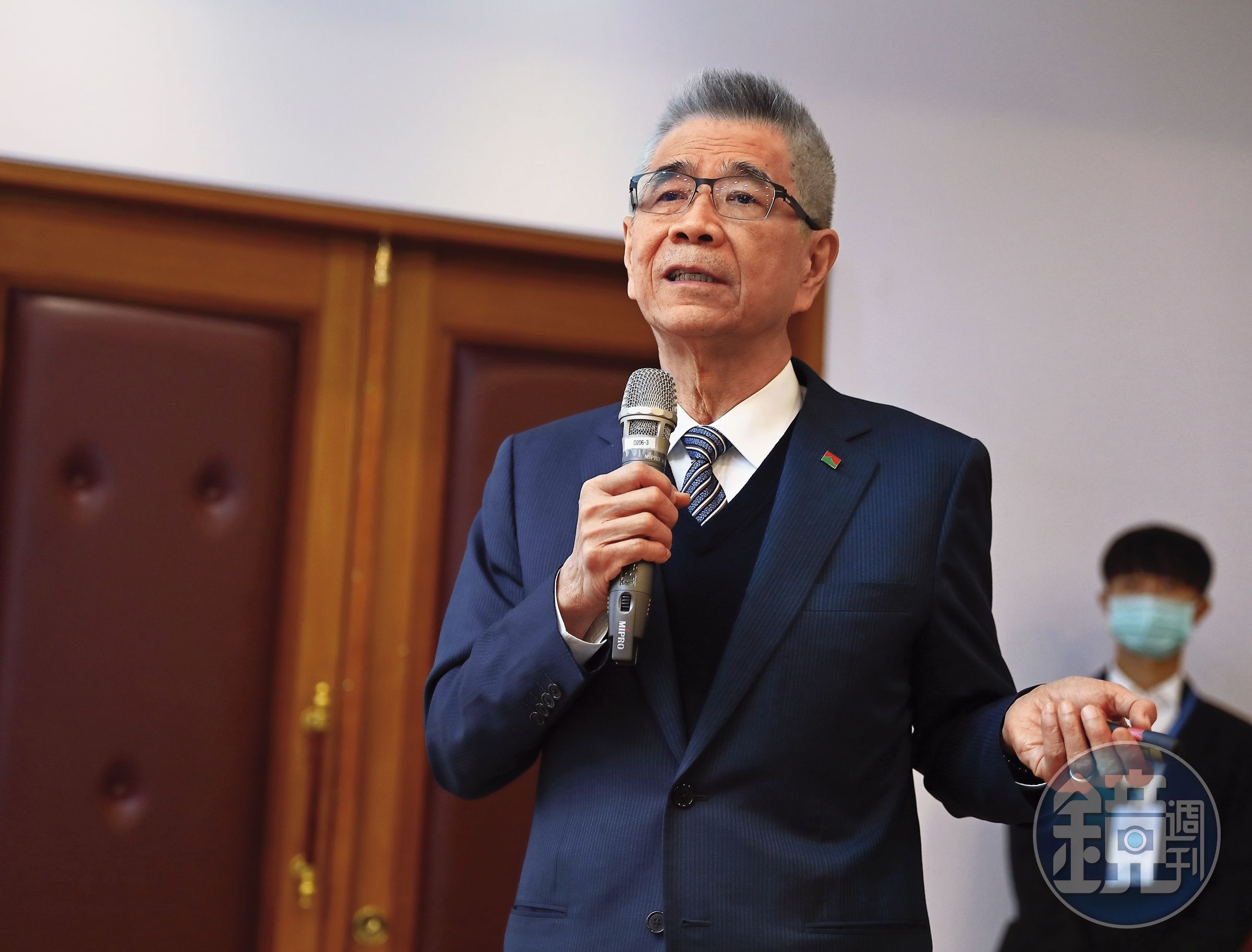 信義企業集團創辦人周俊吉認為企業經營,必須以人為本。(攝影/鄒保祥)