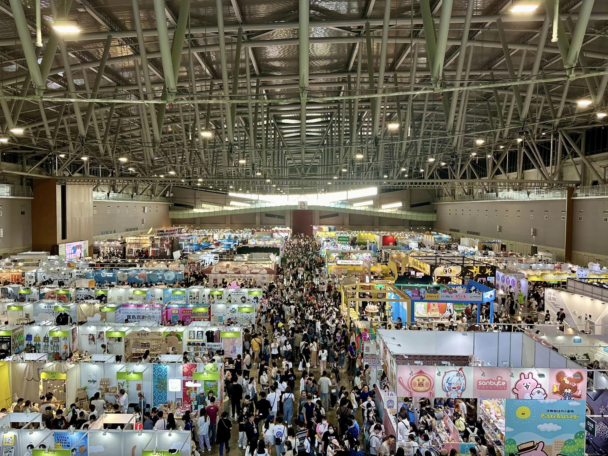 2024文博會於台南市舉辦，超過570個參展品牌、近700個攤位參與。（翻攝臉書「台南式 Tainan Style」）