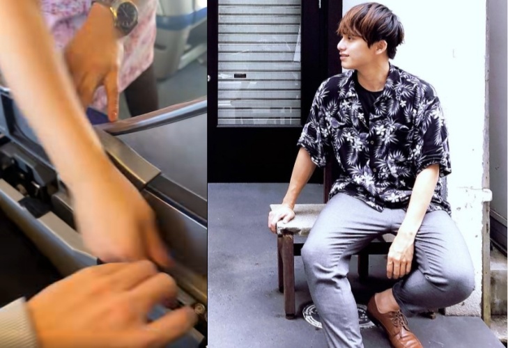 旅遊粉專「玩走日本」版主上傳搭機影片,因文字說明引發爭議,相關內容在社群平台掀起熱議。(翻攝自臉書玩走日本、instagram/kkdkkn)