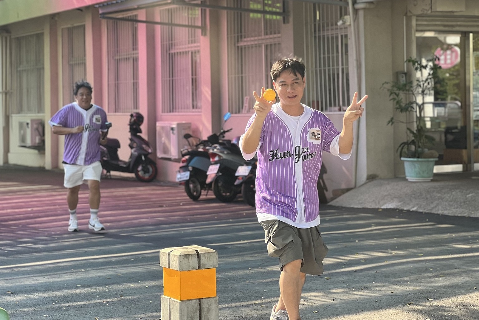 陳隨意錄《飢餓遊戲》累到不想錄。（中視提供）