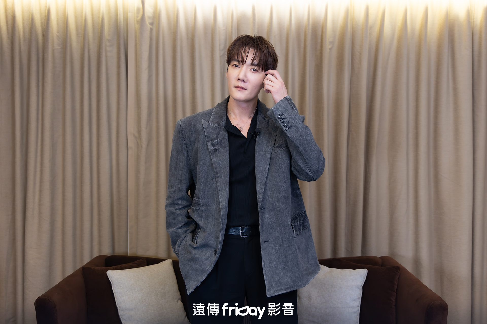 韓劇《理事長和我的秘密關係》男主角崔振赫自爆為了床戲一週健身5次。（friDay影音提供）