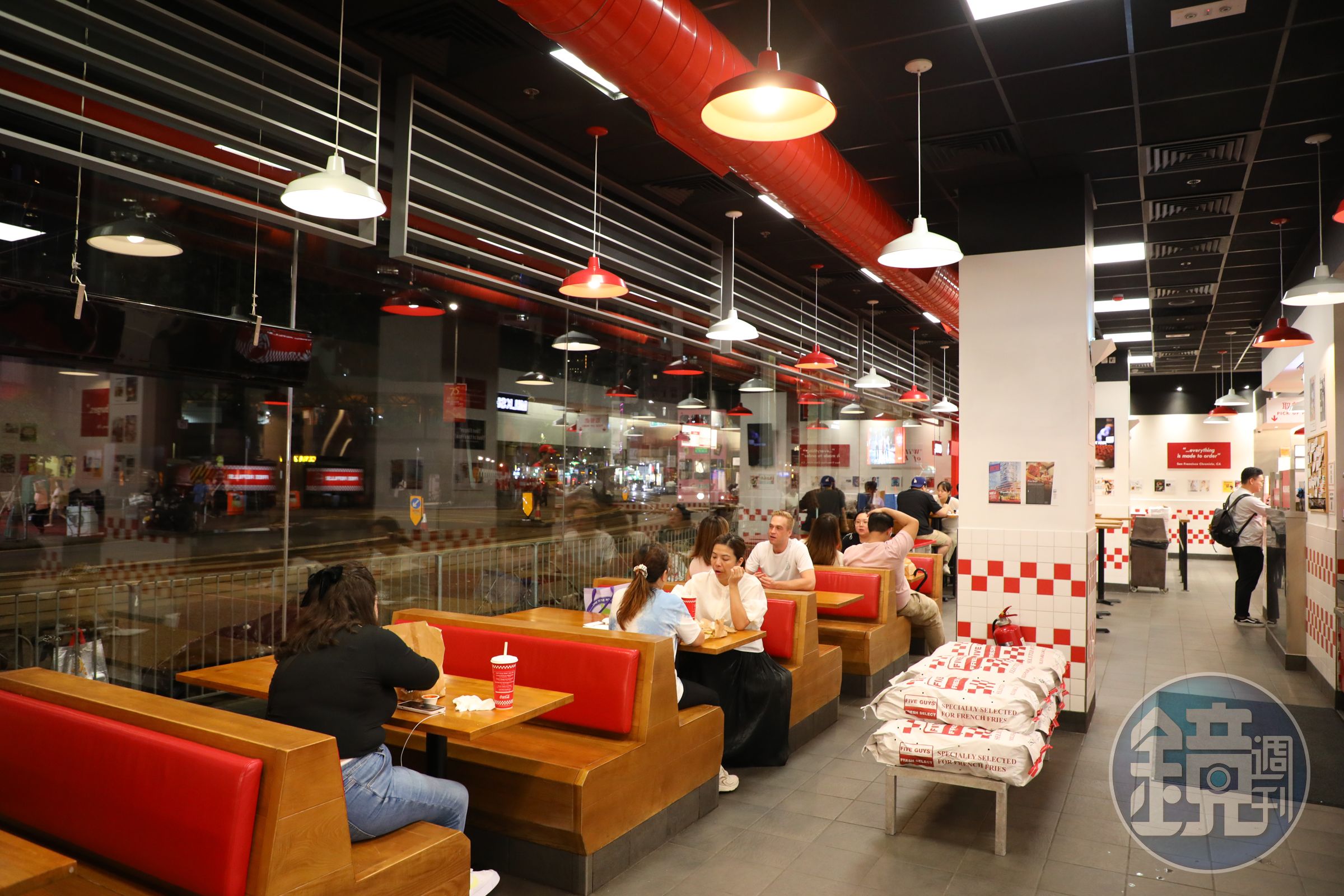 美國連鎖快餐店Five Guys在全球共有1,700多間分店。