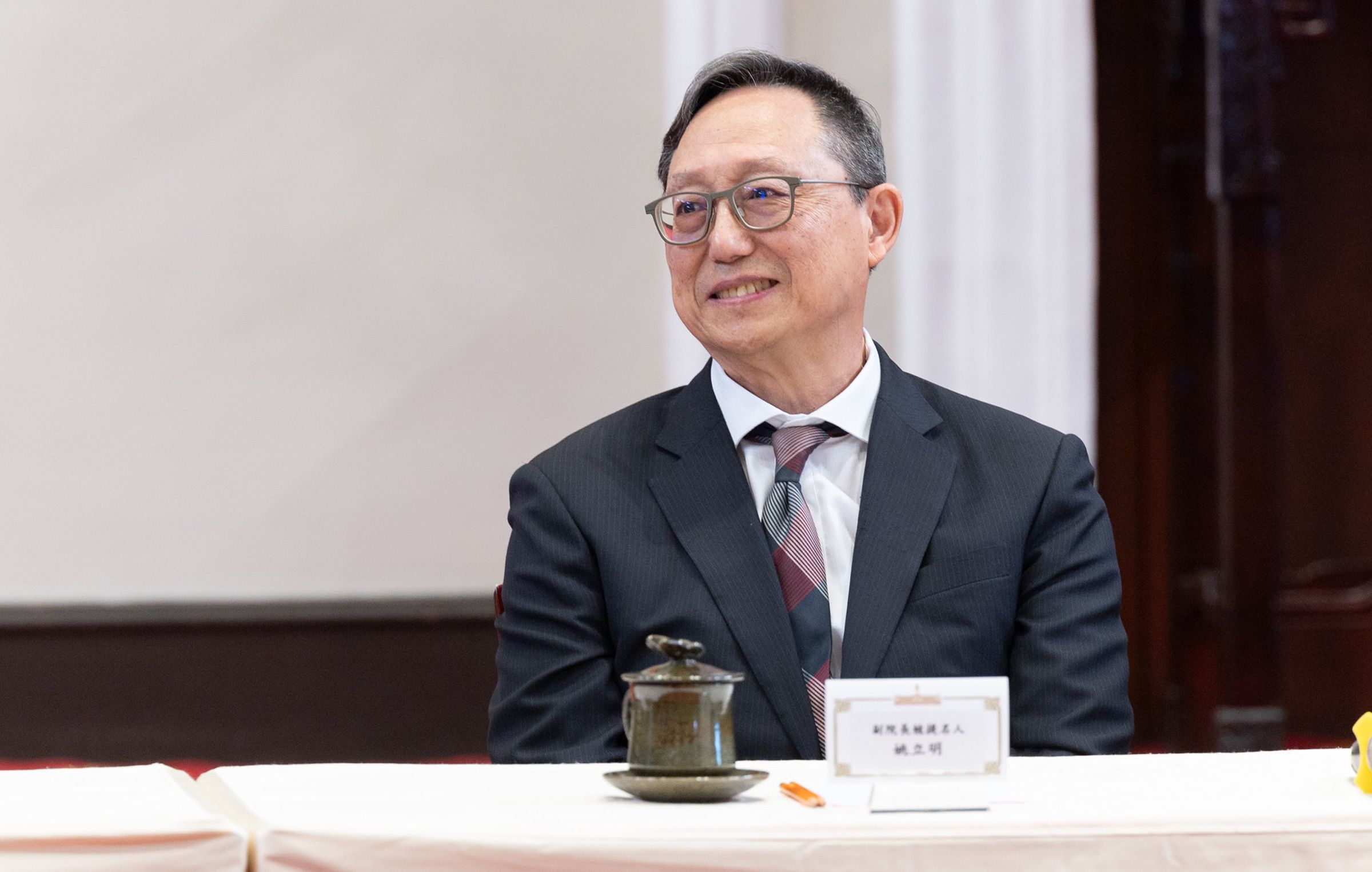 曾幫柯文哲、賴清德競選的姚立明,今獲提名為新任司法院副院長。(總統府Flickr)