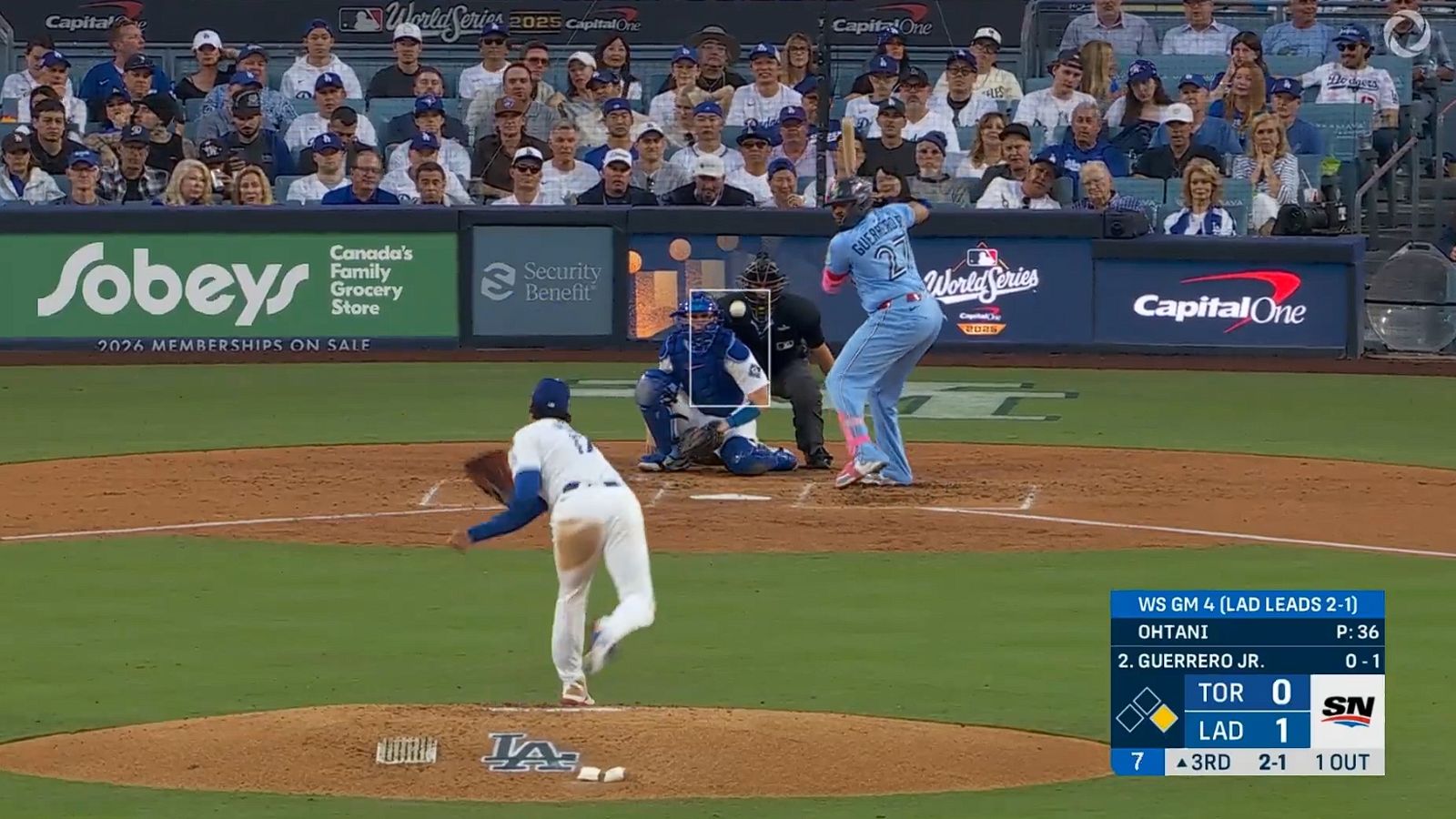 打完18局又先發太累了？大谷翔平6局丟4分　藍鳥6：2力克道奇扳平戰局