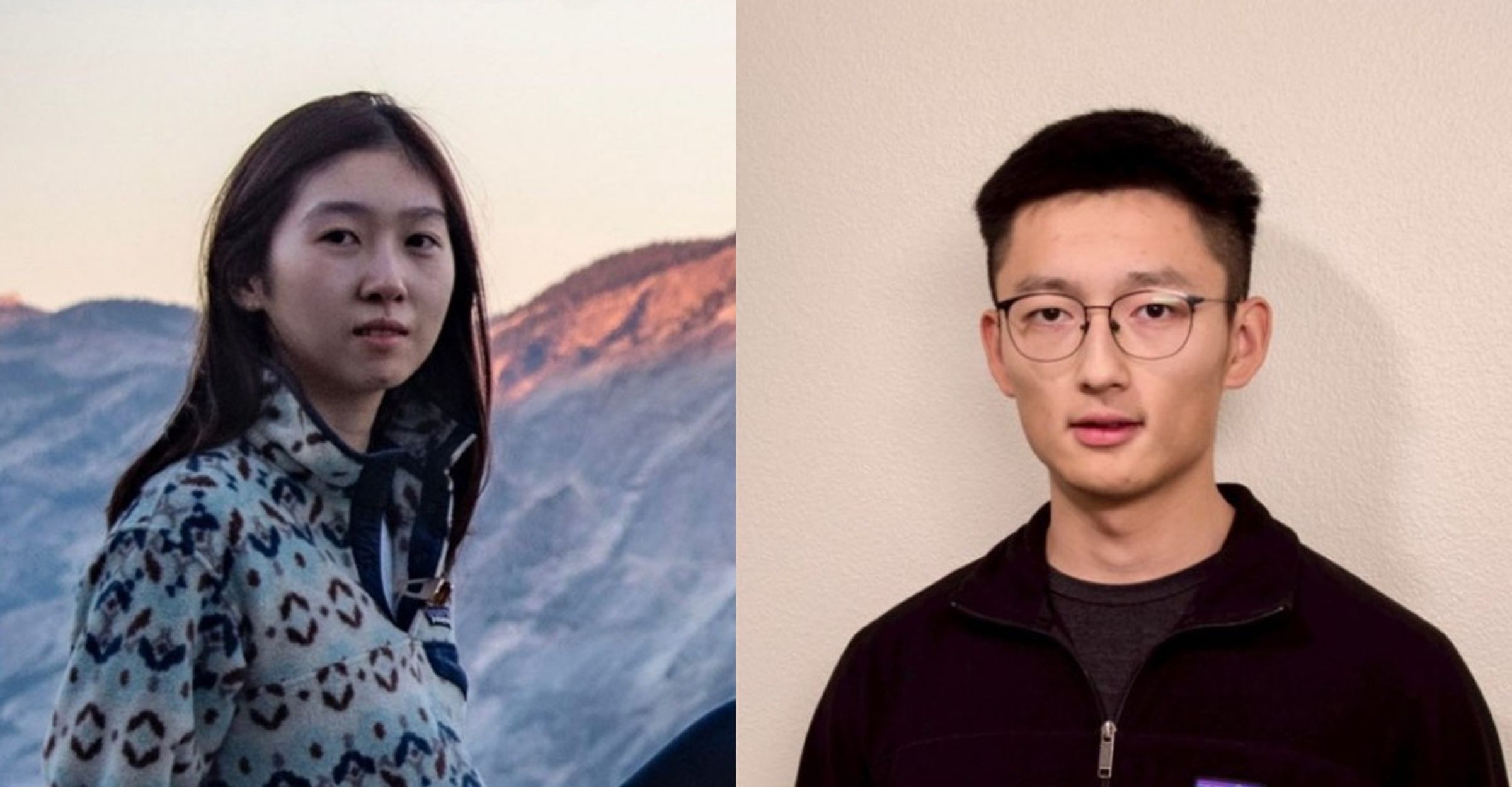 華裔Google工程師陳立人(右)涉嫌謀殺妻子于瑄一(右),目前住院不得保釋。(翻攝Linkedin)