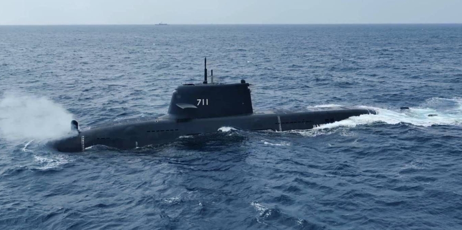 海鯤號下潛100公尺成功。（翻攝自吳釗燮X）