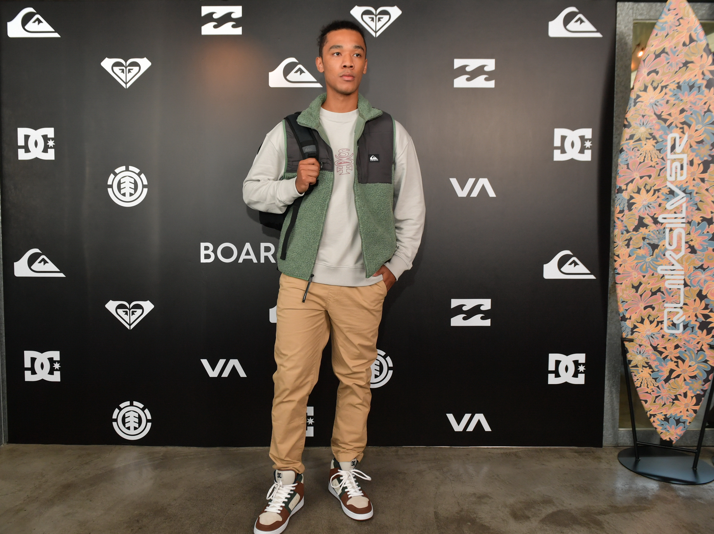 QUIKSILVER 戶外休閒TERRIN系列採用環保回收材質製成。