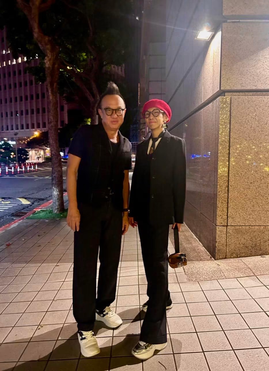 黃大煒與Vicky情牽31年,期間一度分手。(圖/翻攝自Vicky臉書)
