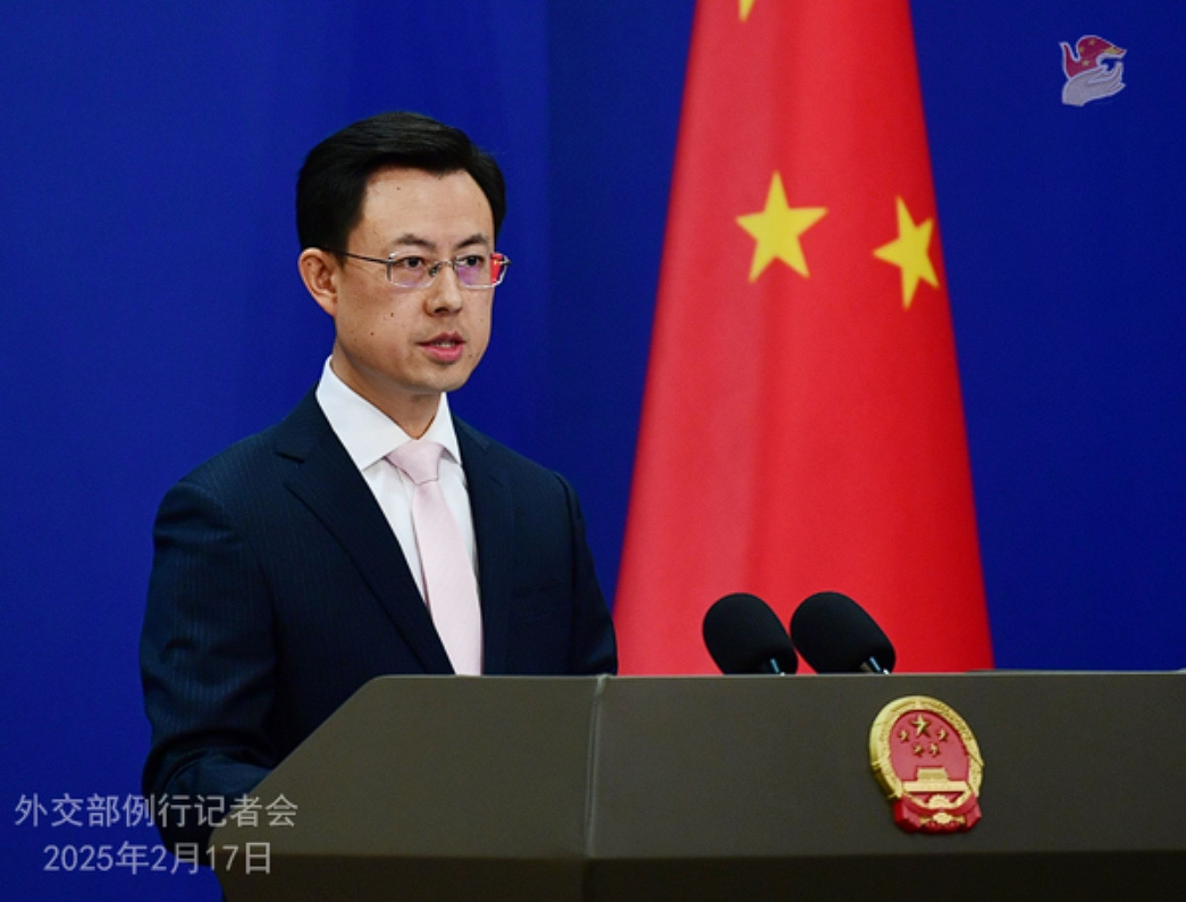 美國國務院將不支持台獨的字句拿掉,中國不出所料又抗議了。(翻攝自中國外交部官網)