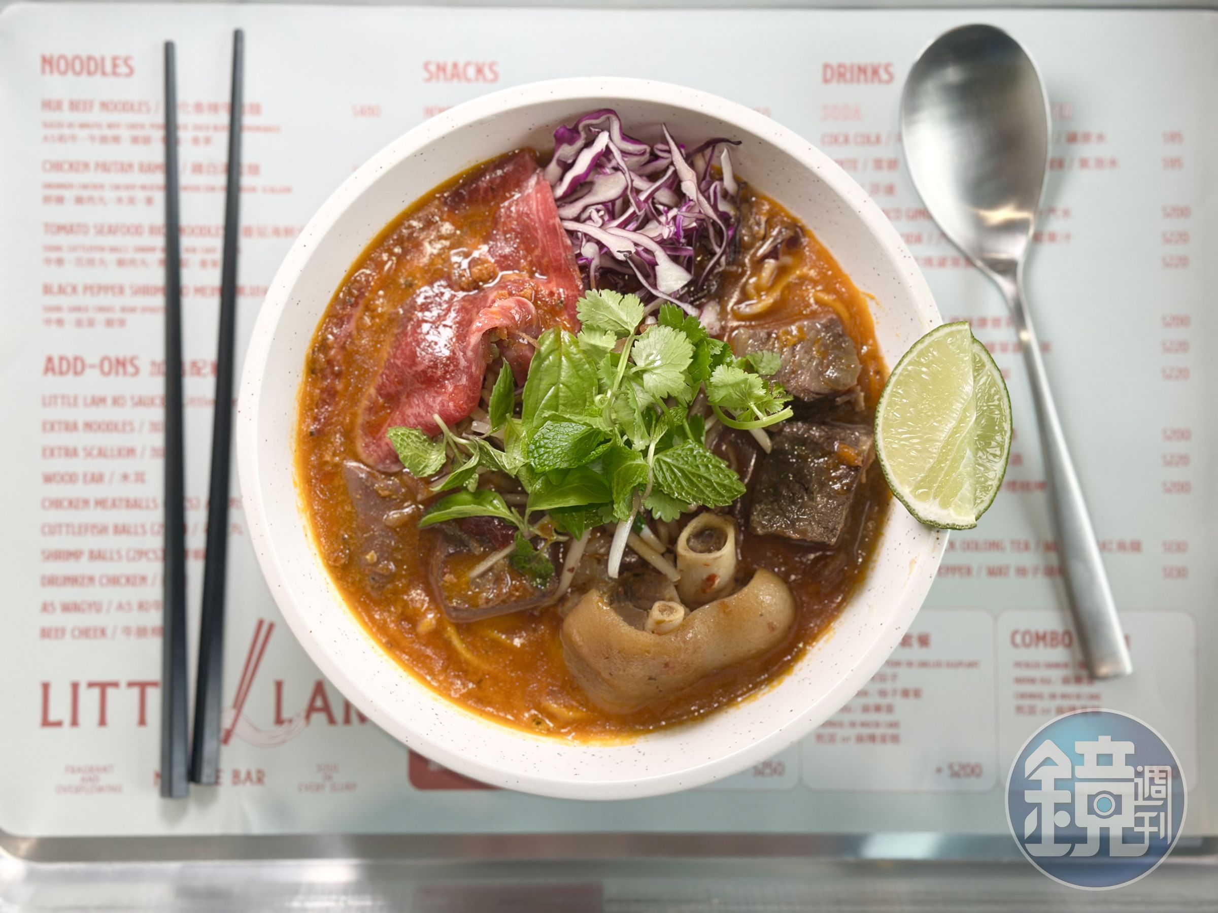 米其林星廚林明健新開餐飲品牌「LITTLE LAM NOODLE BAR」,主打亞洲風味的異國麵食。