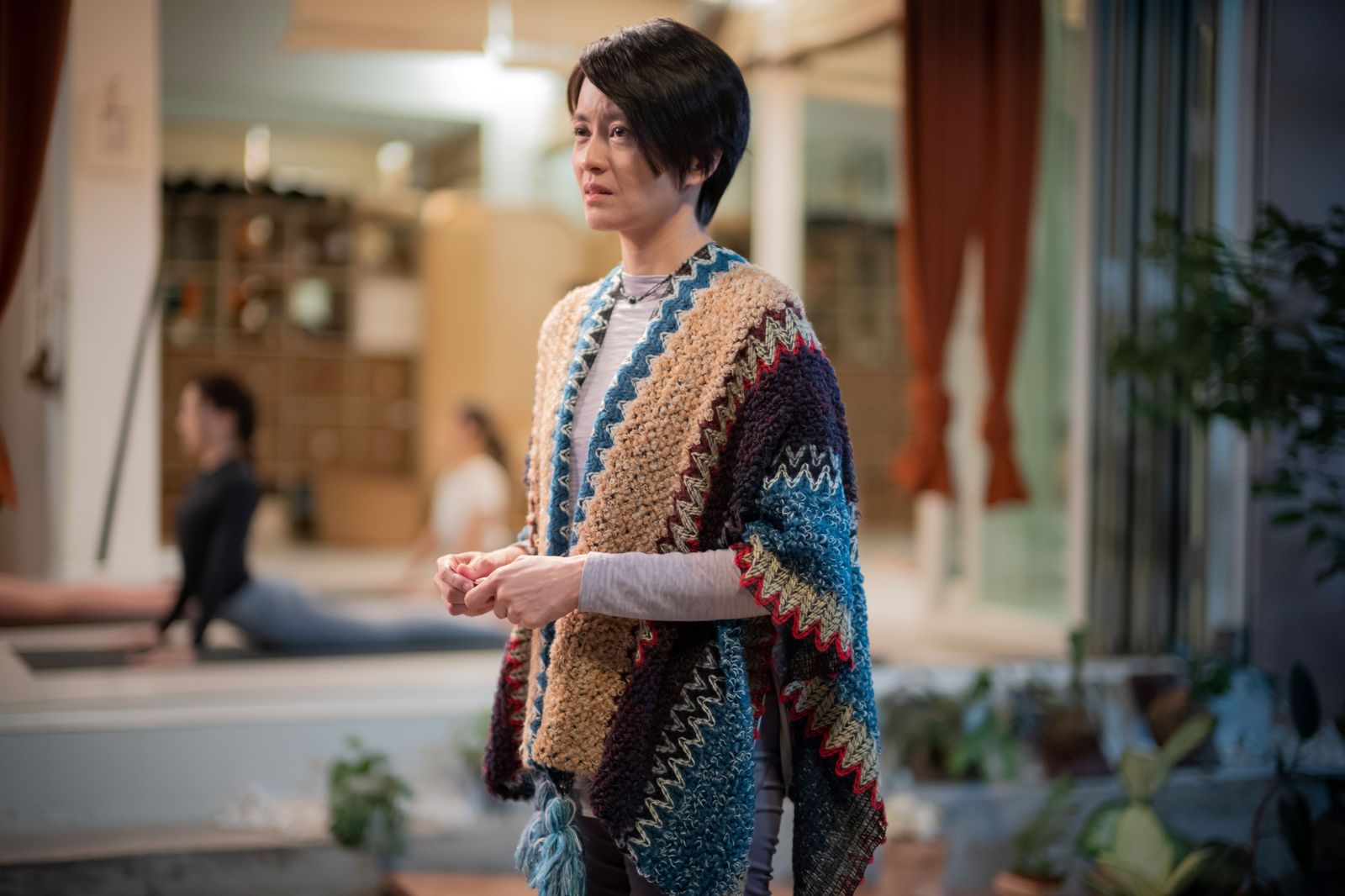 梁詠琪雖然只客串演出3場戲，但敬業的她為傳達與女兒感情疏離的狀態，現實生活中也刻意與女兒保持距離一小段時間。(華映提供)