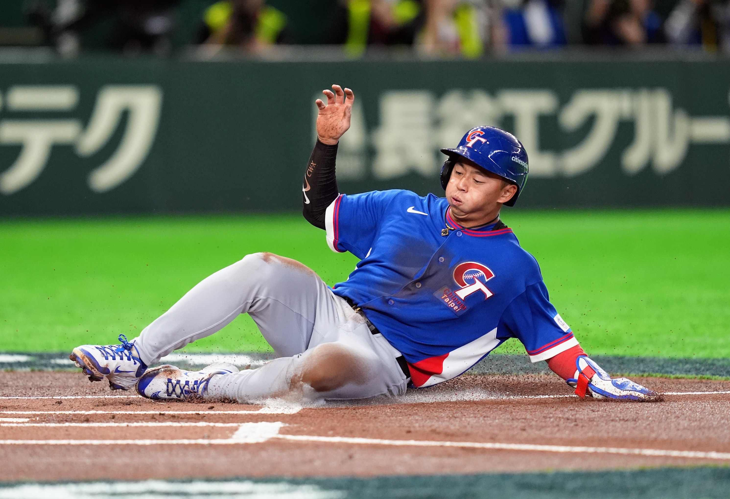 鄭宗哲不僅展現長打能力，成功盜壘4次也居C組之冠。