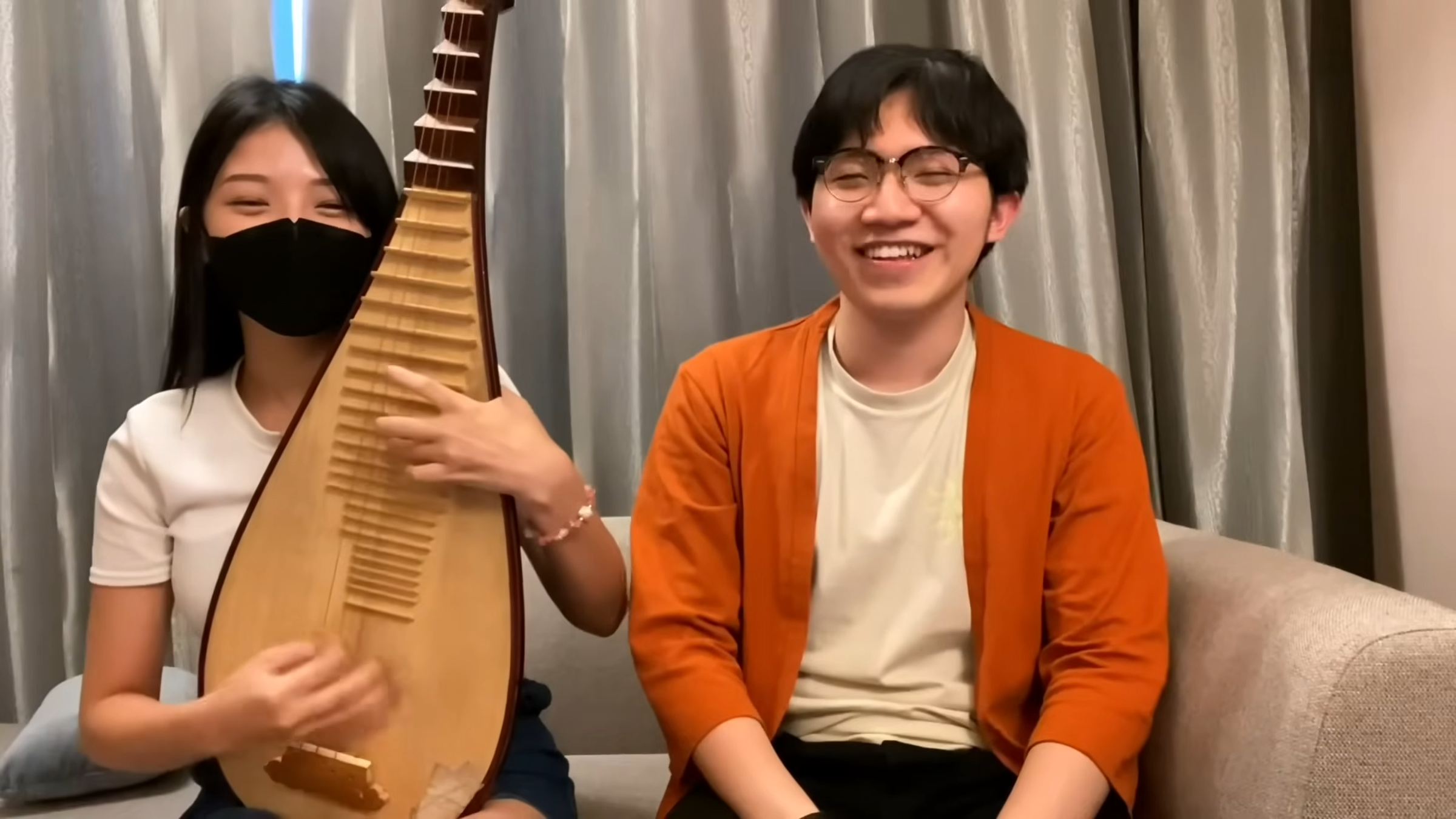 「台藝大琵琶女神」李雨禧指控多米多羅性騷,案件上訴二審大逆轉。(翻攝自多米多羅YouTube)