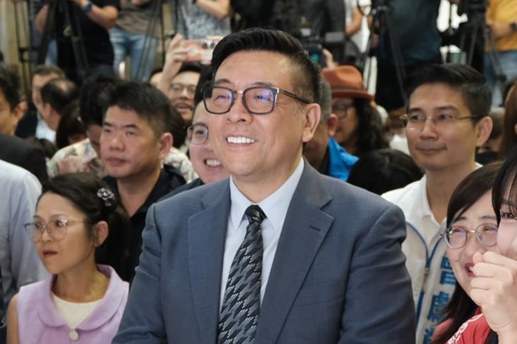 台北市議會副議長葉林傳涉嫌貪汙圖利，今日住處等辦公單位遭搜索。（翻攝葉林傳臉書）