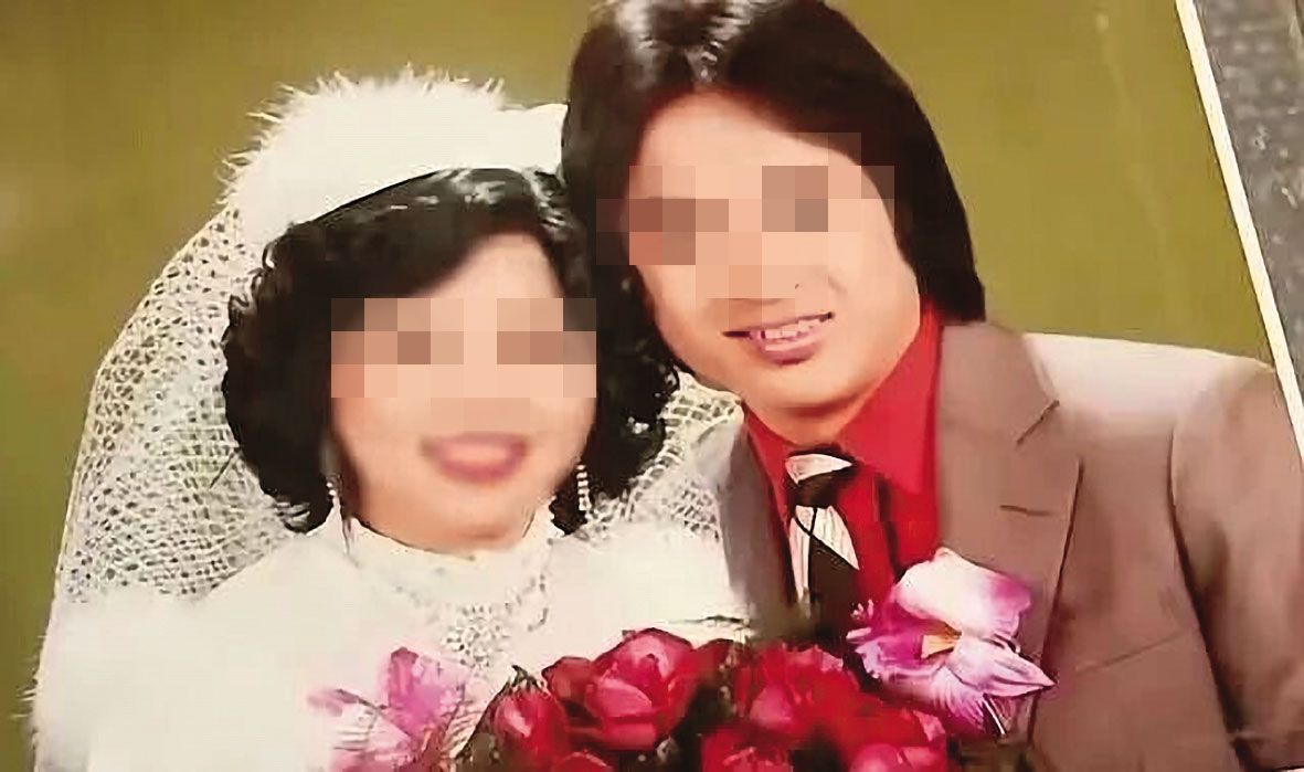 死者林榮樓與妻子廖婦皆是二婚，還生下2個女兒，後來卻因感情不睦及土地問題，導致殺夫慘案發生。（東森新聞提供）