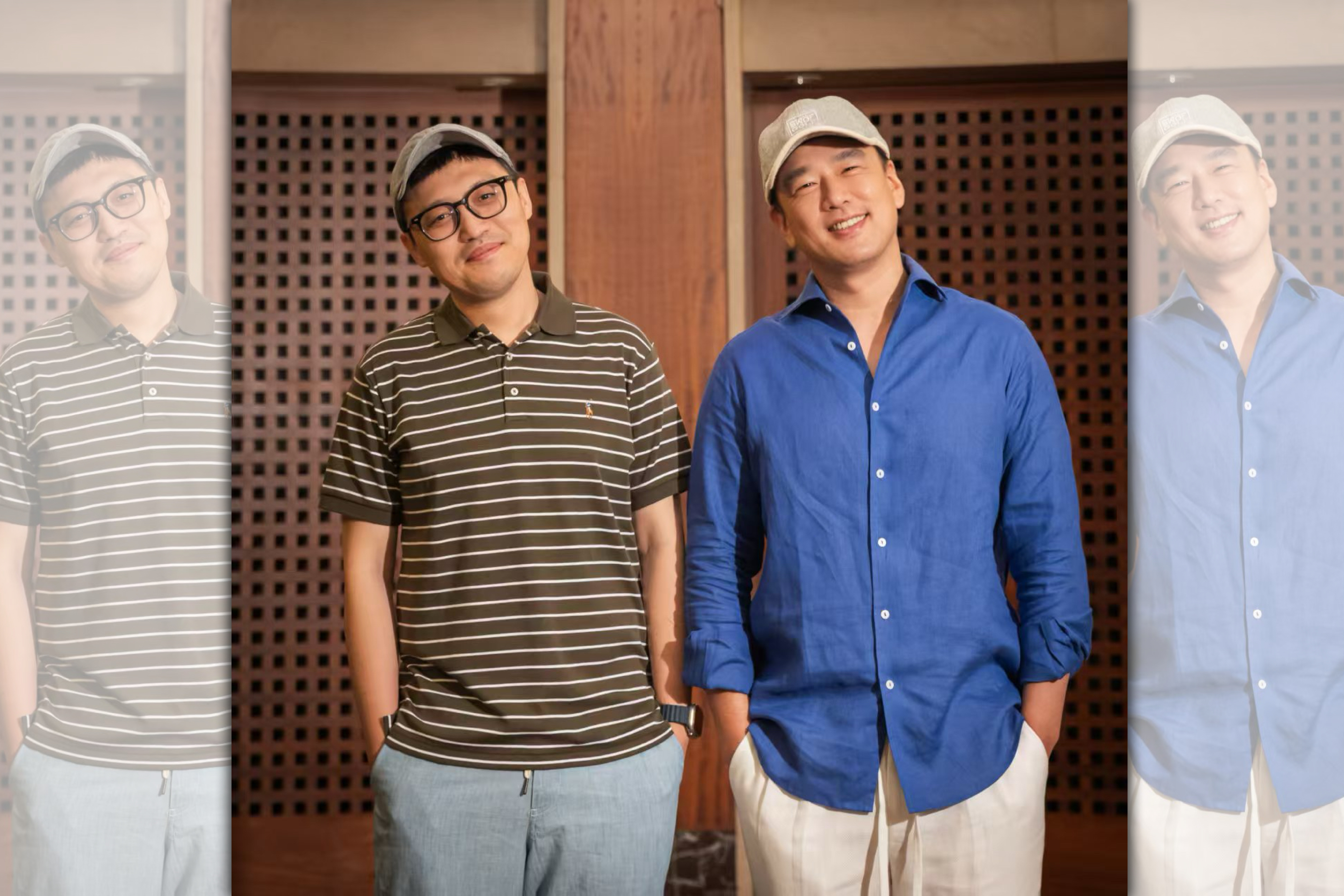 王耀慶帶《“騙騙”喜歡你》導演蘇彪大吃台灣美食。（兩岸電影展提供）