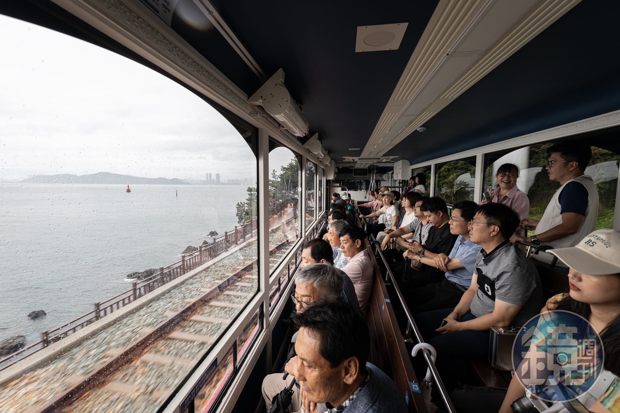 每個人都是海景第一排的座位設計,讓遊客可盡情欣賞美景。
