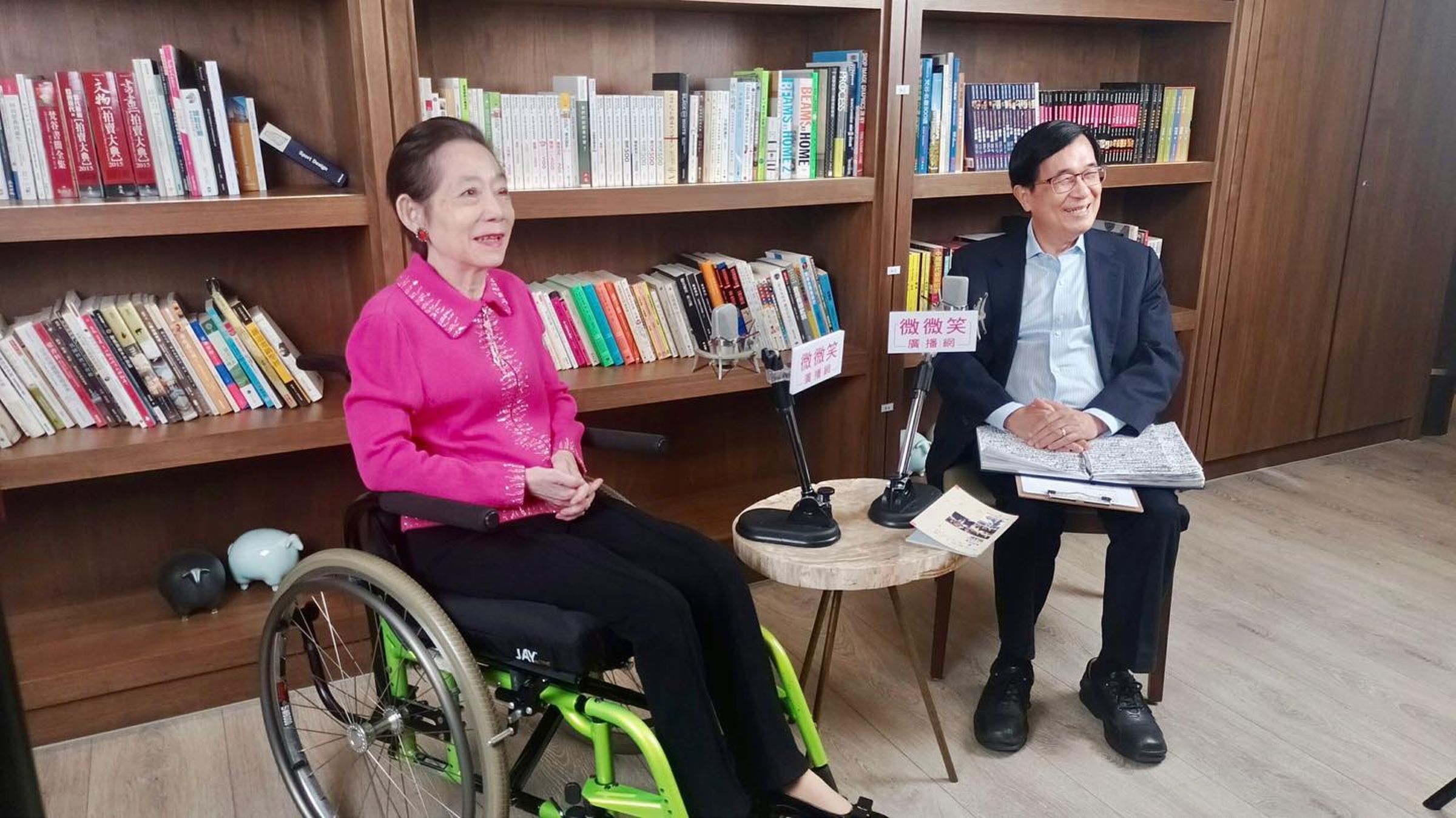 吳淑珍下午一度昏倒命危,所幸送醫途中心跳恢復,目前狀況已經穩定。(翻攝自陳水扁新勇哥物語臉書)