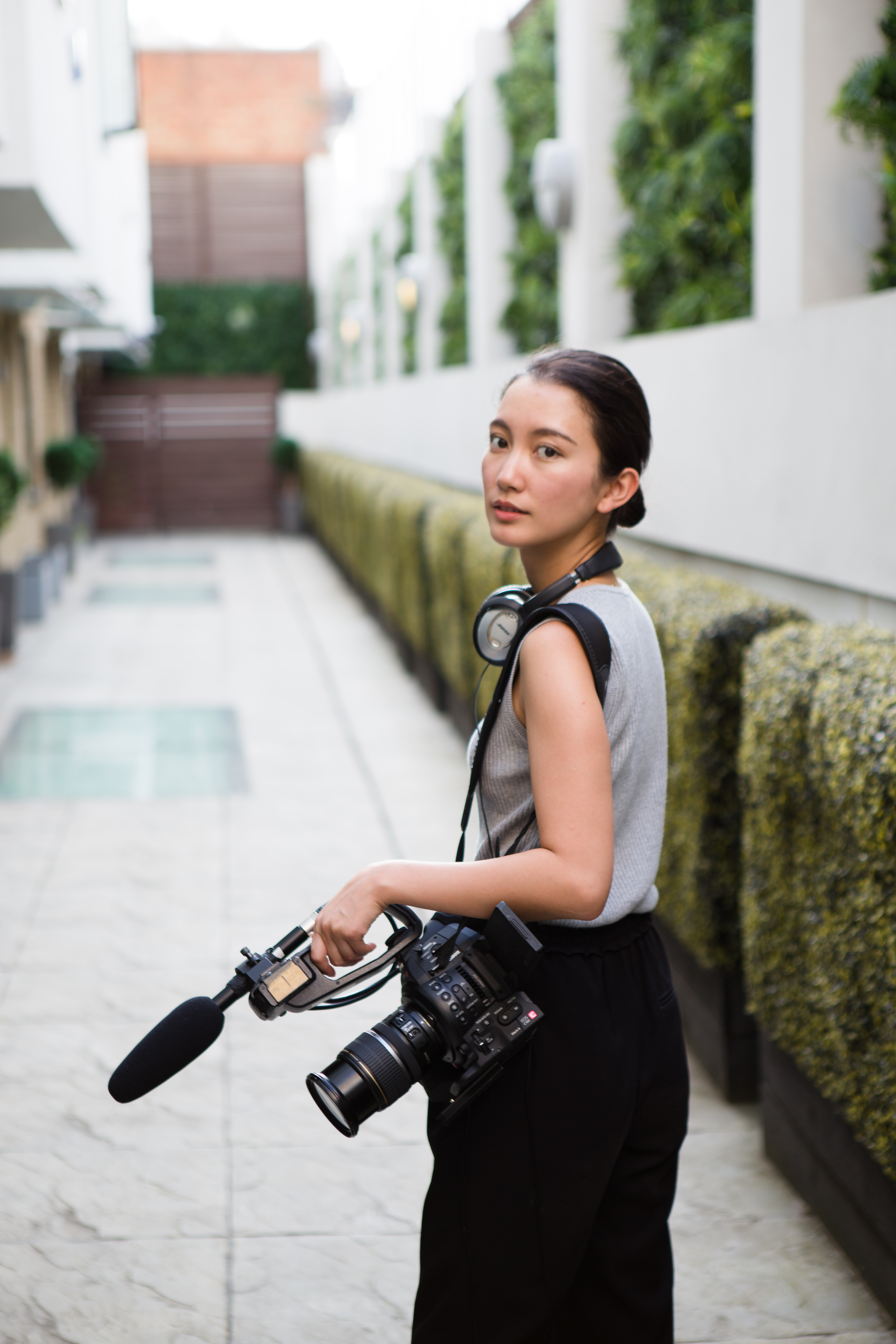 伊藤詩織是新聞工作者,對影像充滿熱情。(天馬行空提供,Hanna Aqvilin攝影)
