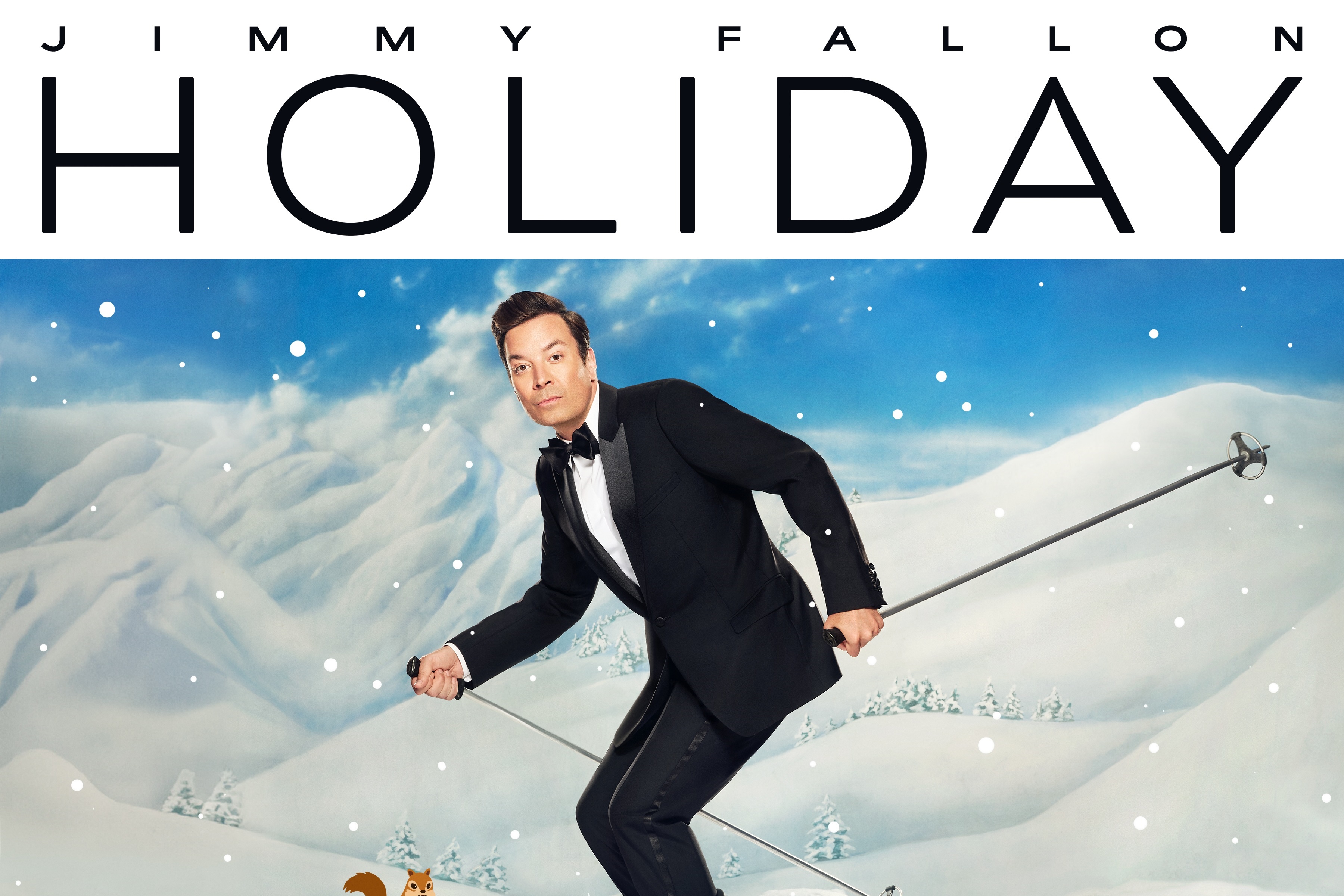 吉米法倫從電視主持人跨界出了耶誕專輯，但內容依然走博君一笑路線。（環球音樂提供）