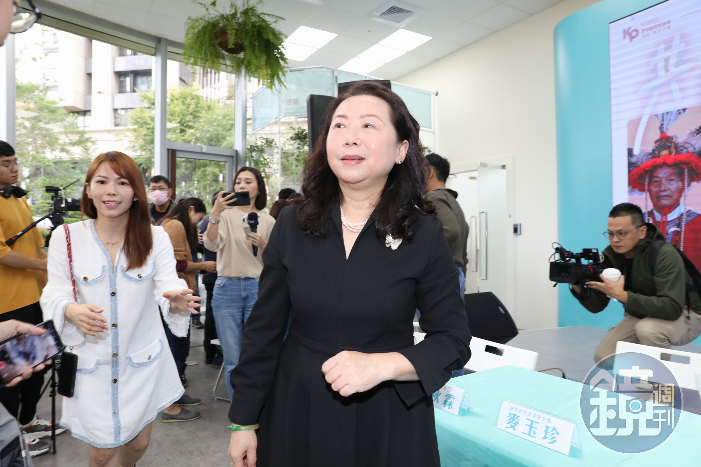徐春鶯今出席活動時透露，已婉謝民眾黨不分區立委邀請。