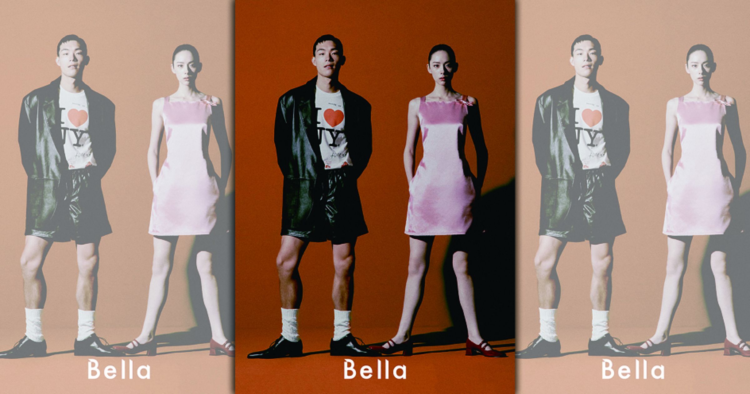 林奕嵐與牧森兩人近期雙雙合體拍攝雜誌封面。(Bella儂儂提供)
