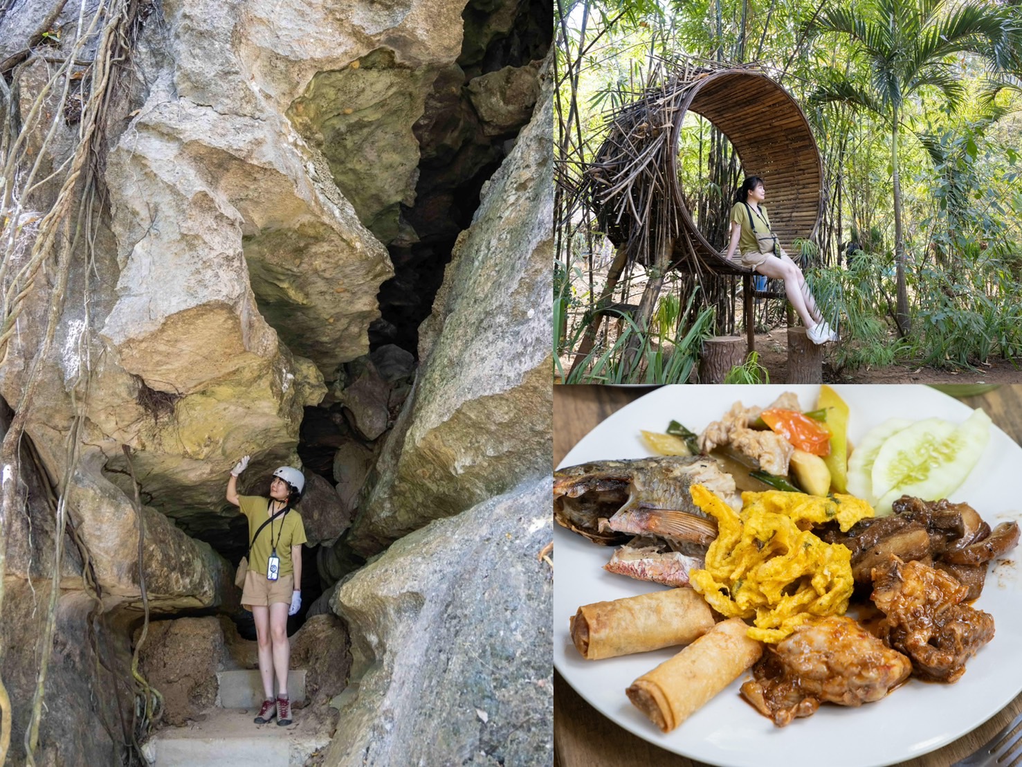 巴拉望旅遊除了下海玩水，還能體驗鐘乳石洞系列的探險、品嘗菲律賓自助餐。