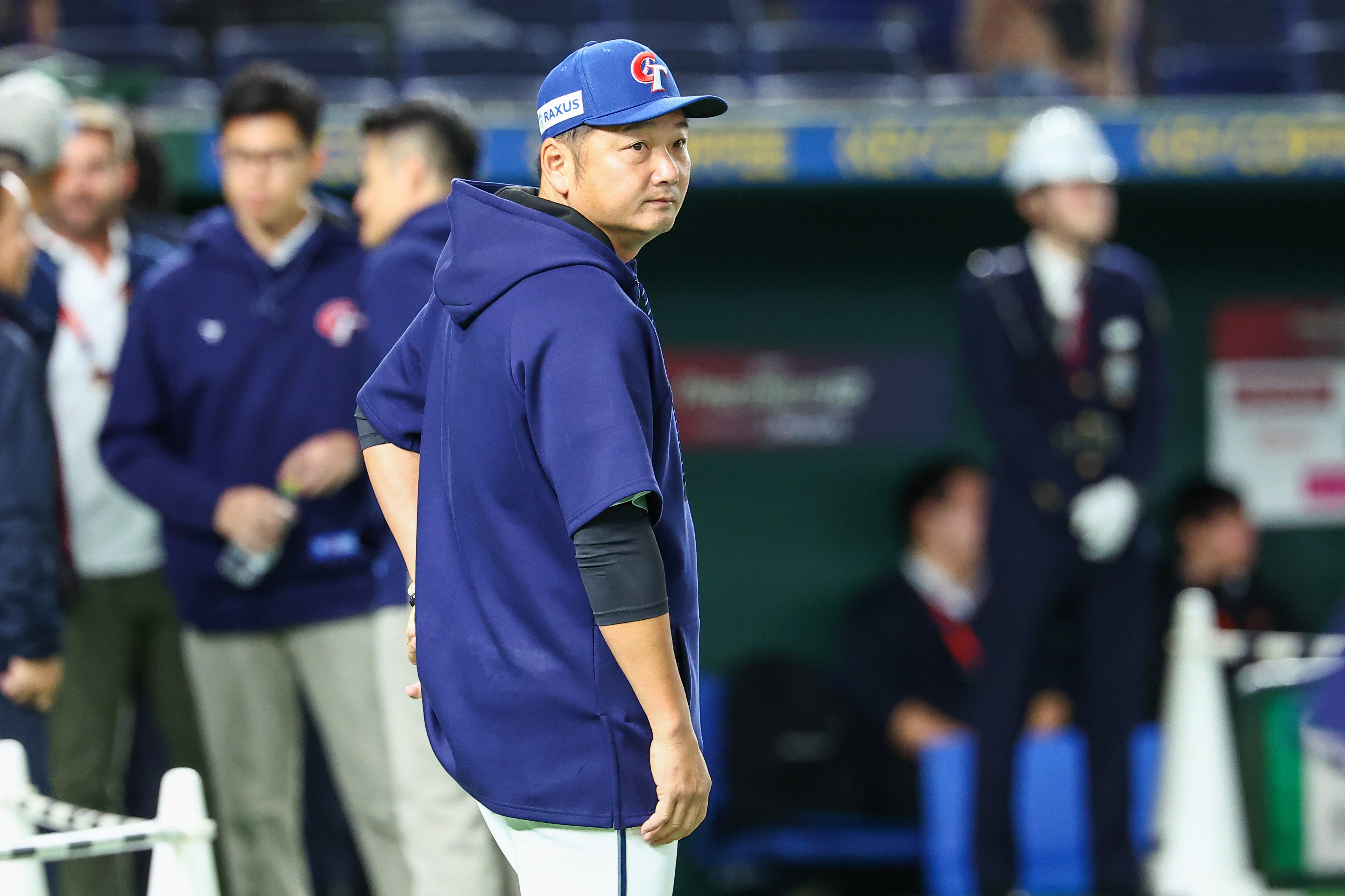 對上委內瑞拉形成滿壘殘壘，未能得分，曾豪駒坦言有機會但沒有掌握住。（中華棒協提供）