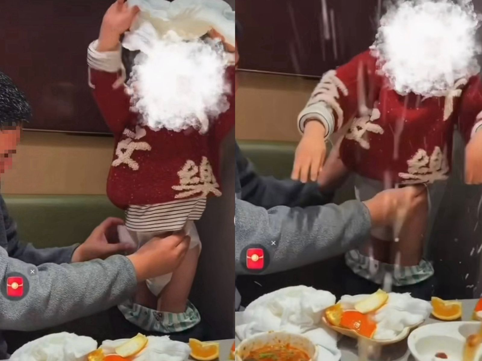 海底撈又遭殃!陸2歲童將尿布丟火鍋 母還po抖音稱:記錄溫馨時刻