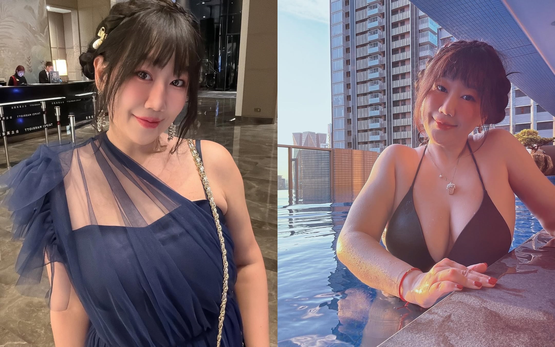 徐閉日前參加大罷免演講，因外貌曝光被嘲諷修太大。（翻攝IG@nuanuamiao）