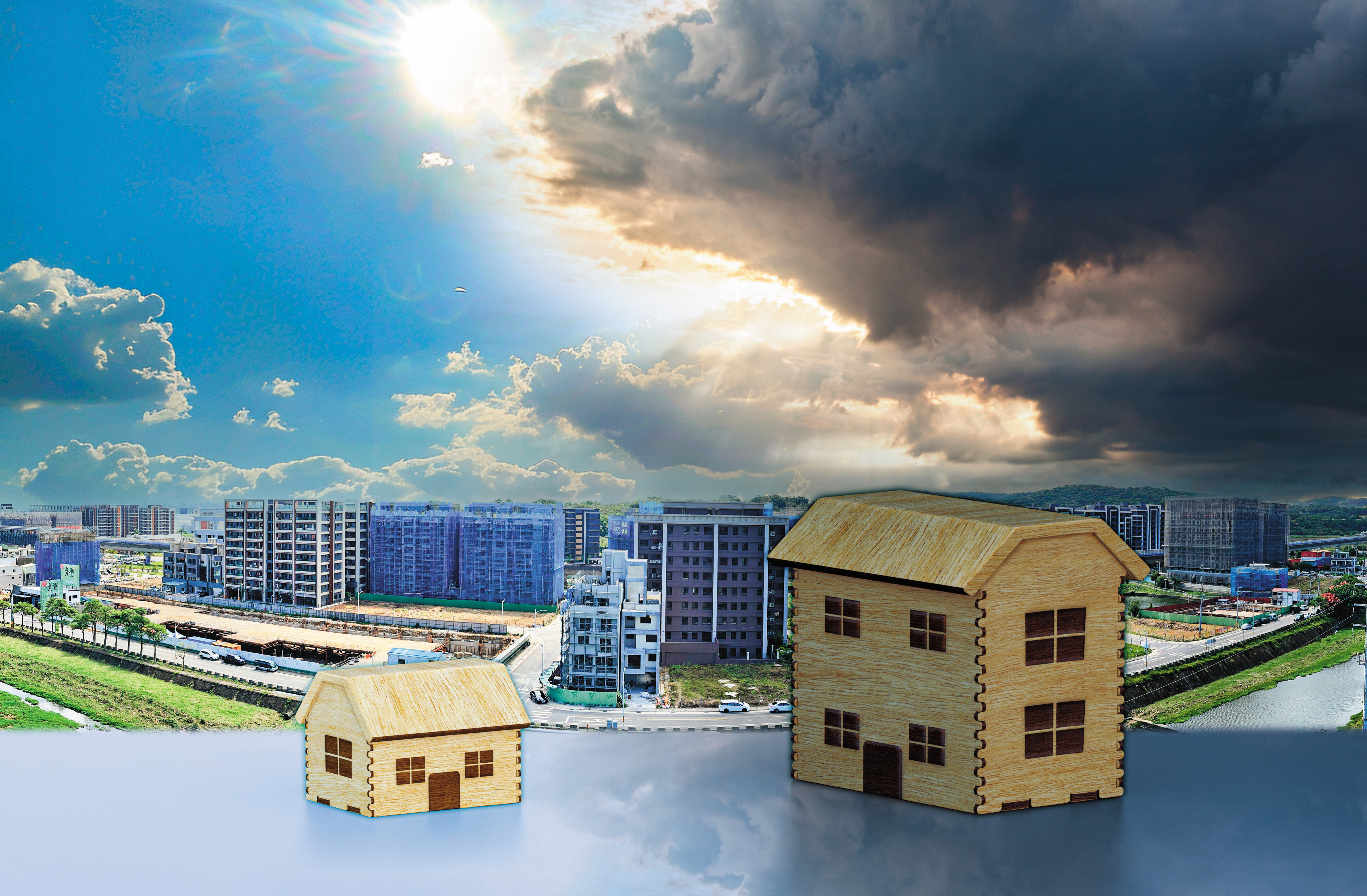 2024年房市詭譎多變，呈現小宅當道、高總價難賣的多空交戰格局。