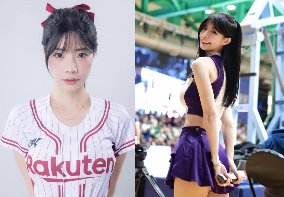 艾融被稱為中職最正MC，經常在網上分享美照與粉絲互動。（翻攝IG@irenelin0413）